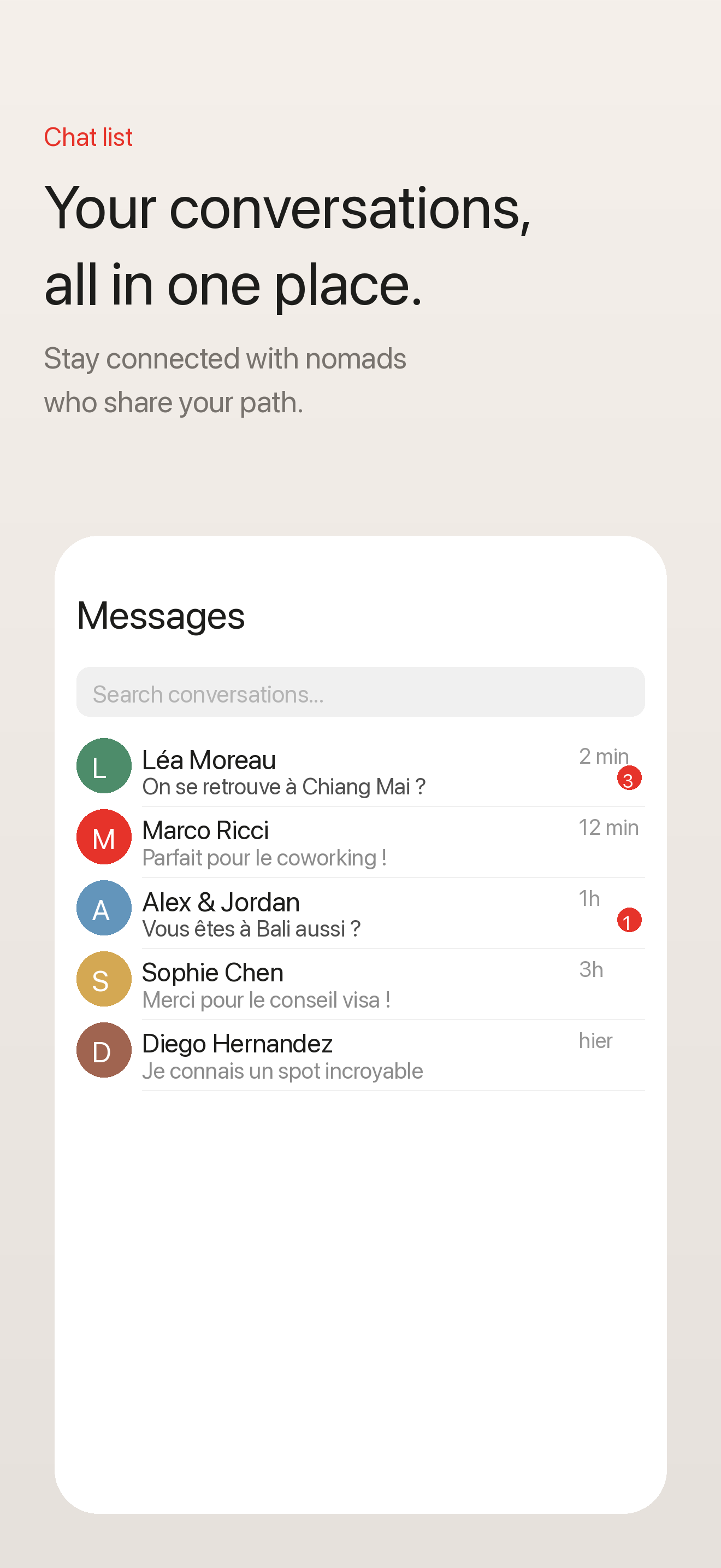 The Mira Chat app